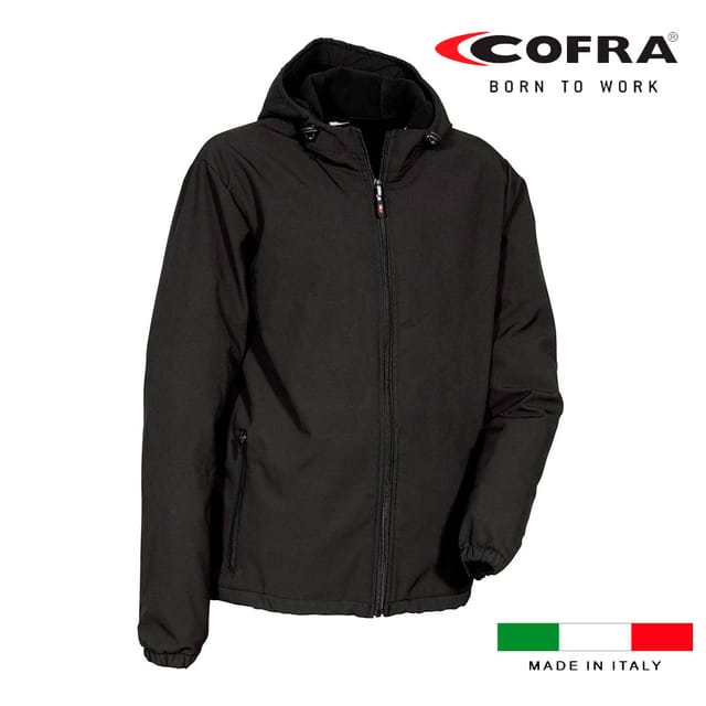 Vannas Softshelljacke Schwarz Cofra Größe S