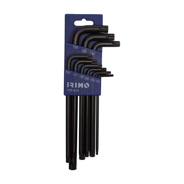 Torx® T10-t50 458-9-h 9-blued Innensechskant-satz Irimo