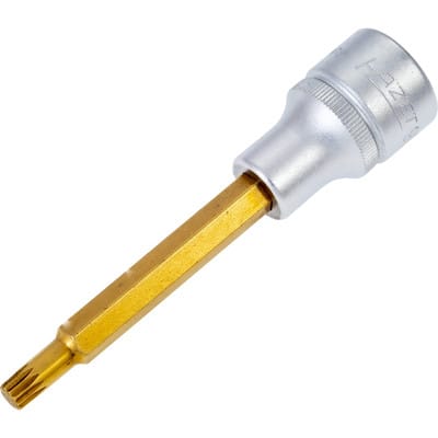 Hazet Schraubendreher-steckschlüsseleinsatz 990lg-9 Vierkant Hohl 12,5 Mm (1/2