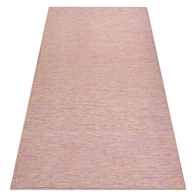 Teppich Sisal Patio 2778 Flach Gewebt Rosa / Blau / Beige Pink 117x170 Cm