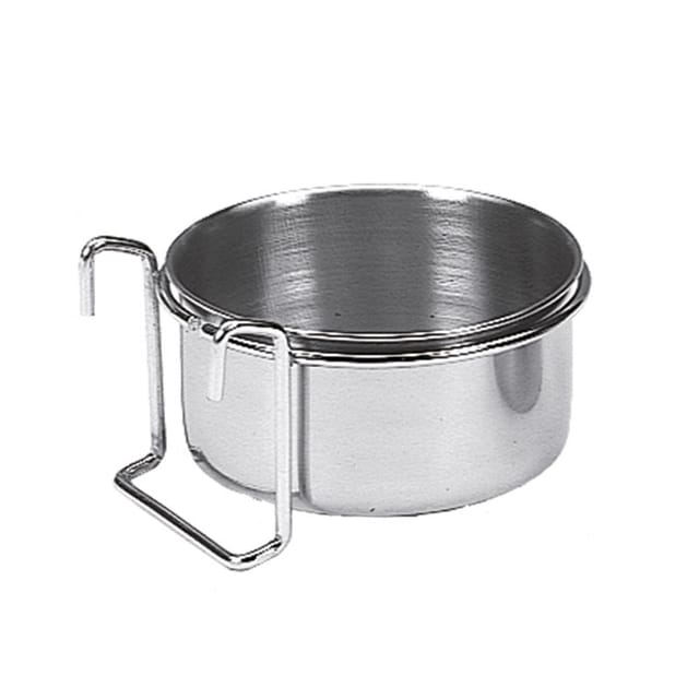 Nobby Edelstahlnapf Mit Befestigung 250 Ml Ø 10 Cm
