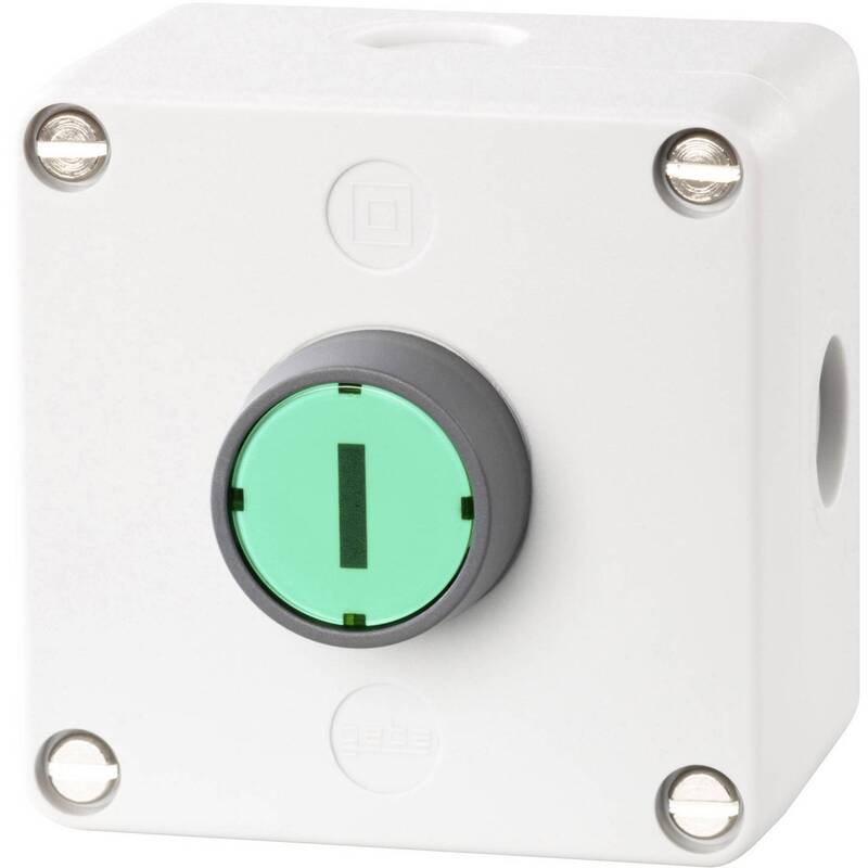 [gebraucht] B-ware Schlegel Drucktaster Irf1 Schalter Tastend 250v 10a Ip65 1 Öffner 72x72mm 1 St.