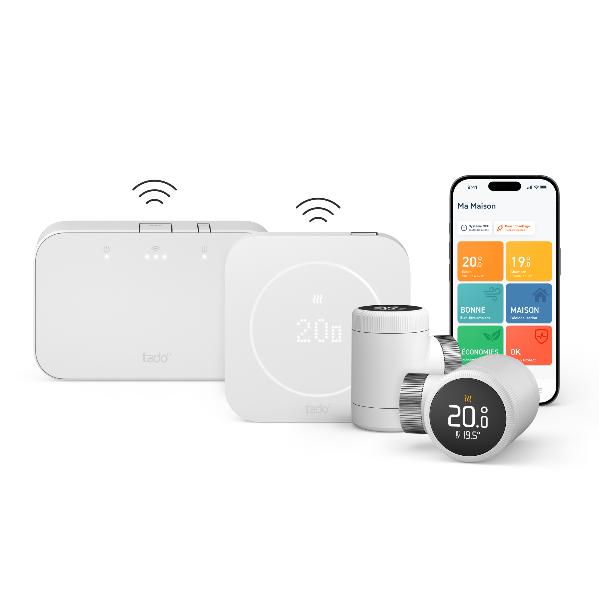 Smartes Funk-thermostat X (2. Generation) – Multiroom Starter Kit Mit 2 Heizkörper-thermostaten X