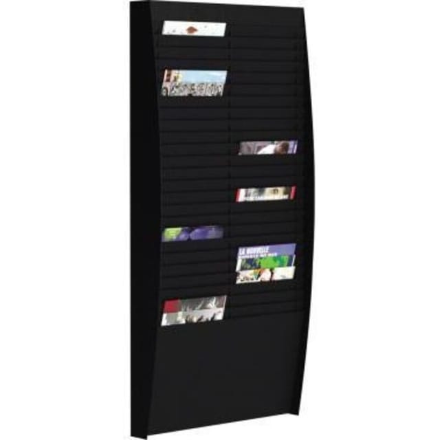 Wand-sortiertafel V 50f A4v2x25.01 Din A4 Schwarz - Paperflow