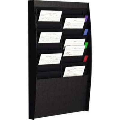 Wand-sortiertafel V 20f A4v2x10.01 Din A4 Schwarz - Paperflow