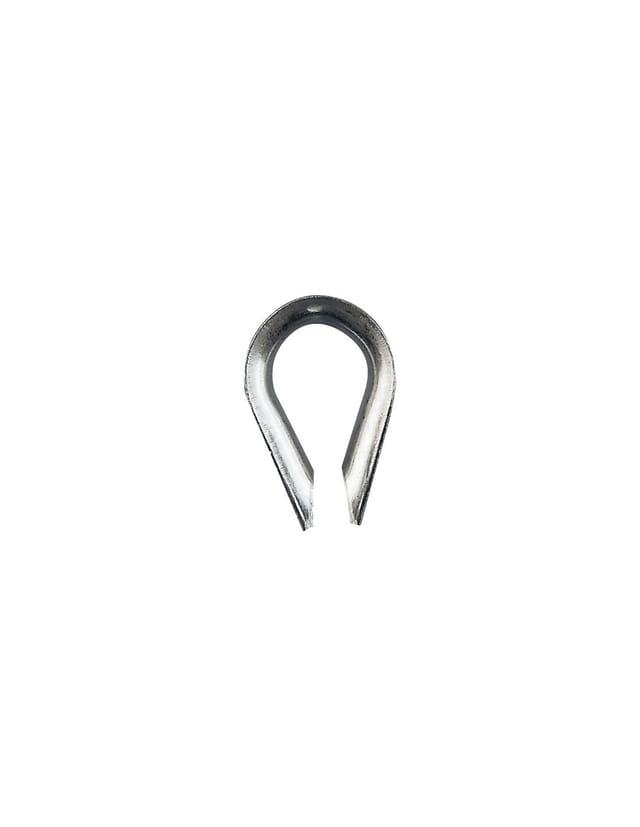 Cosse Coeur Hals 4mm - 2 Stück - Chapuis