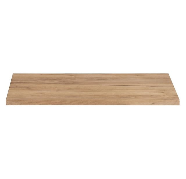 Lomadox - Waschtischunterschrank 61 Cm Luton-56 In Hochglanz Weiß Mit Wotan Eiche Nb., B/h/t Ca. 61/61,5/46 Cm