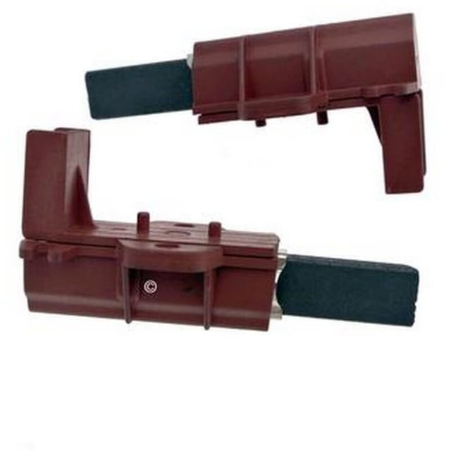 D01 - Ersatzteil - 2er Set Motorkohlen, Kohlebürsten - - Indesit, Ariston Hotpoint, Samsung, Aya, Scholtes, Haier, Candy, Proline, Saba, Far, Brandt, Arthur Martin Electrolux, Thomson, Vedette, Whirlpool,