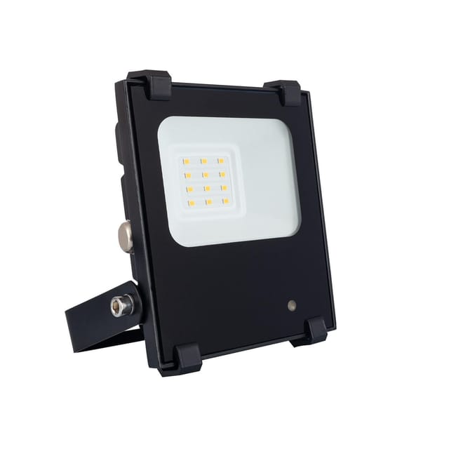 Led- Fluter 10w 140 Lm/w Ip65 He Pro Dimmbar Mit Radar Bewegungsmelder 6000k Kaltweiß