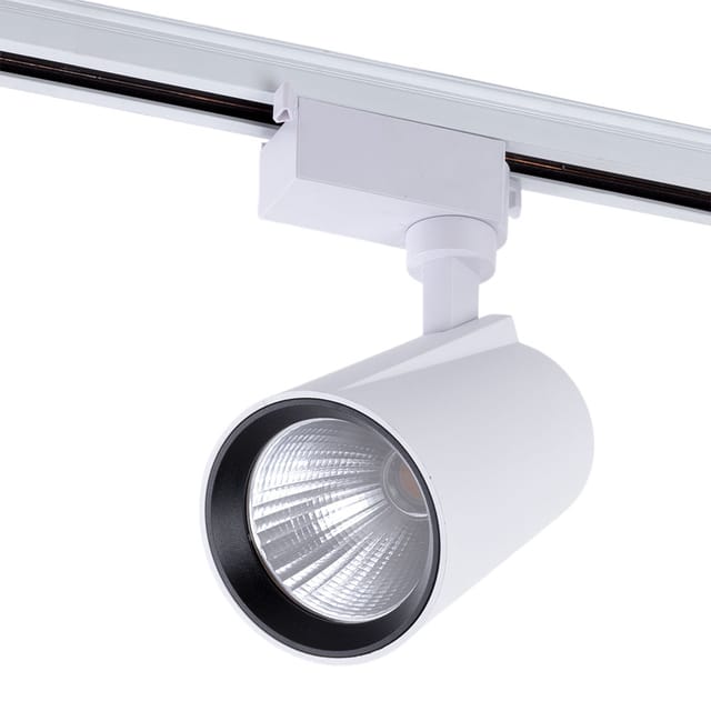 Led-schienenstrahler 30w 2700lm Cri85 4200ºk Lumiastra Einphasig 40.000h [lum-ath070030w-ww]greenice