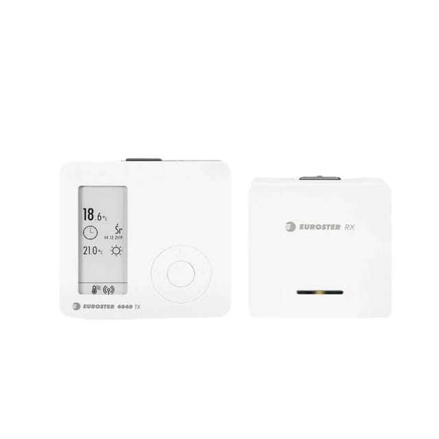 Eu4040 Txrx Funk Raumthermostat Mit Empfänger
