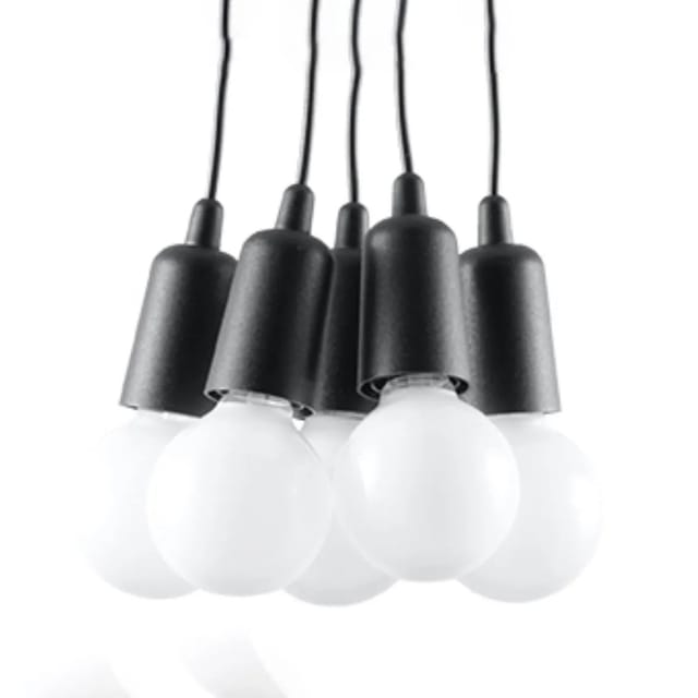 Hängeleuchte Diego 5xe27 Neutralweiß 25cm Sollux