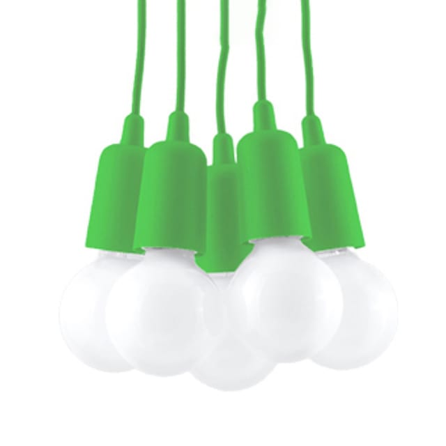 Hängelampe Diego 5xe27 Neutralweiß 25cm Sollux