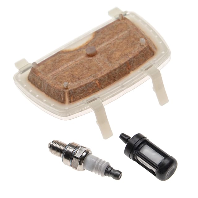 Vhbw Luft-filter, Kraftstofffilter, Zündkerze Ersatz Für Stihl 1139 120 1602 Für Motorsäge, Kettensäge - Wartungsset