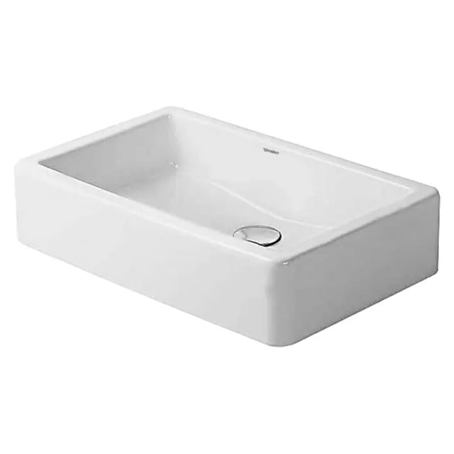 Duravit - Aufsatzbecken Vero 60cm, Weiss, Ohne Überlauf, 0455600000
