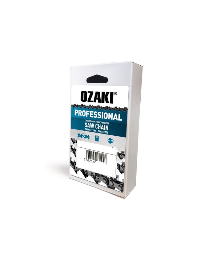 Ozaki Pro Sägekette Semi-quadratisch 3/8lp .050 (1,3mm) 59 Treiber