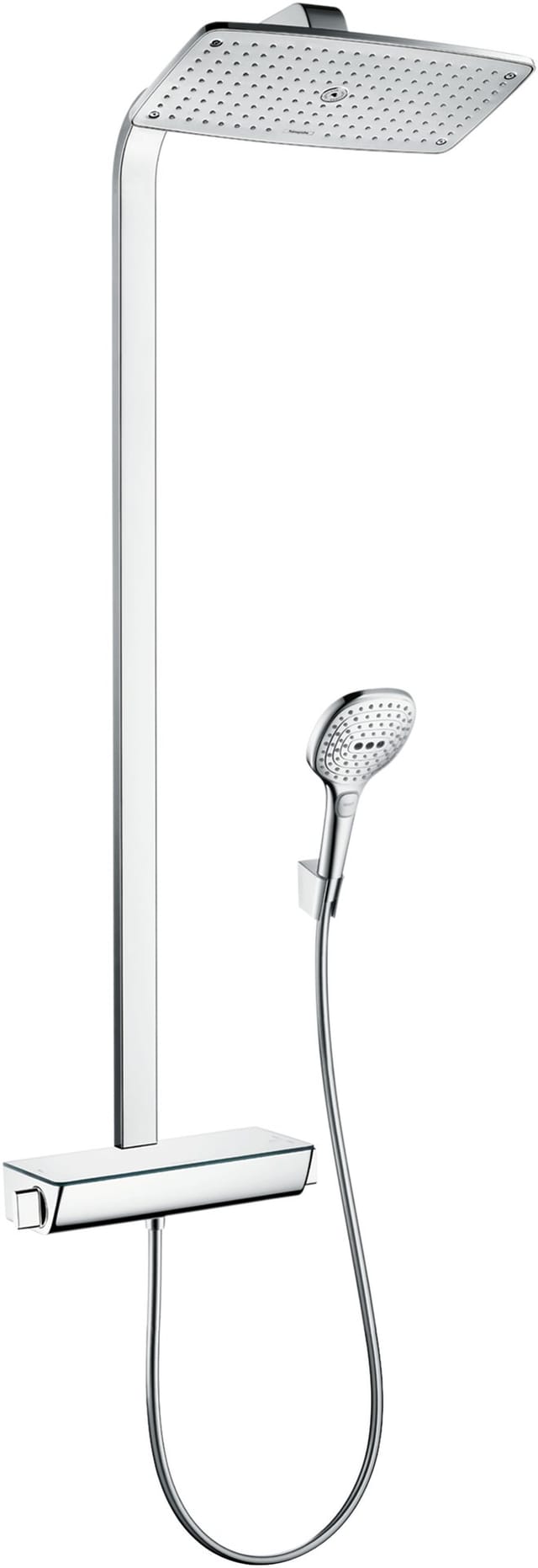 Raindance Select Showerpipe 27286000 E 360 1jet, Chrom, Mit Brausearm 380 Mm - Hansgrohe