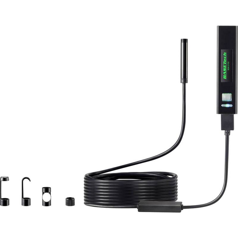 [gebraucht] B-ware Basetech Usb-endoskop Bsk-2100 Inspektionskamera 8mm 10m Ip67 Wasserdicht