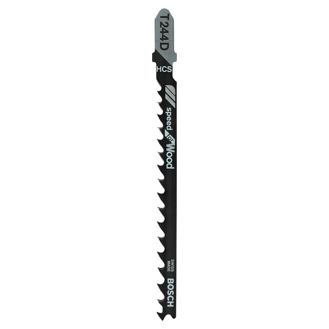 2er-set Bosch T244d Schnell- Und Grobschneidklingen Für Spanplatten Bosch