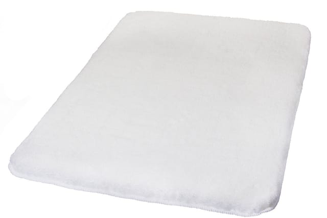 Primaster - Badteppich Polarweiß 70 X 120 Cm Badematte Badvorleger Duschvorleger