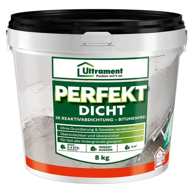 Ultrament - Perfekt Dicht, Reaktivabdichtung, 8 Kg