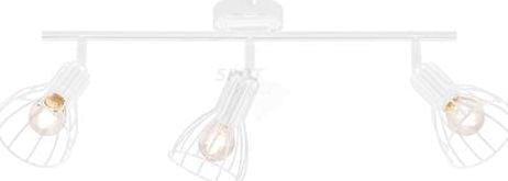 Spotlight Megan Deckenleuchte Weiß 75 Cm Durchmesser Modern