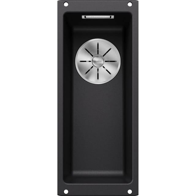 Blanco - Subline 160 - Silgranitspüle, 19x46 Cm, Schwarz 525981