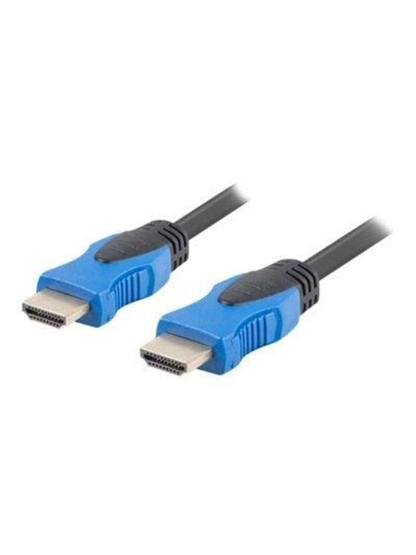 Lanberg Hdmi-kabel Ca-hdmi-20cu-0018-bk Vergoldete Stecker/stecker Auflösung Bis Zu 3840 2160 1,8 Meter Schwarz