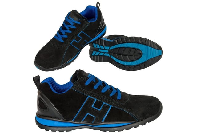 Arbeitsschuhe Sb Sra Halbschuhe Wildleder Schwarz/blau 41