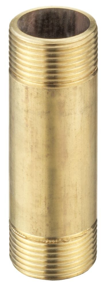 Cornat - Rohrnippel Messing Blank, 1/2 Ag, 60 Mm Schraubfittings