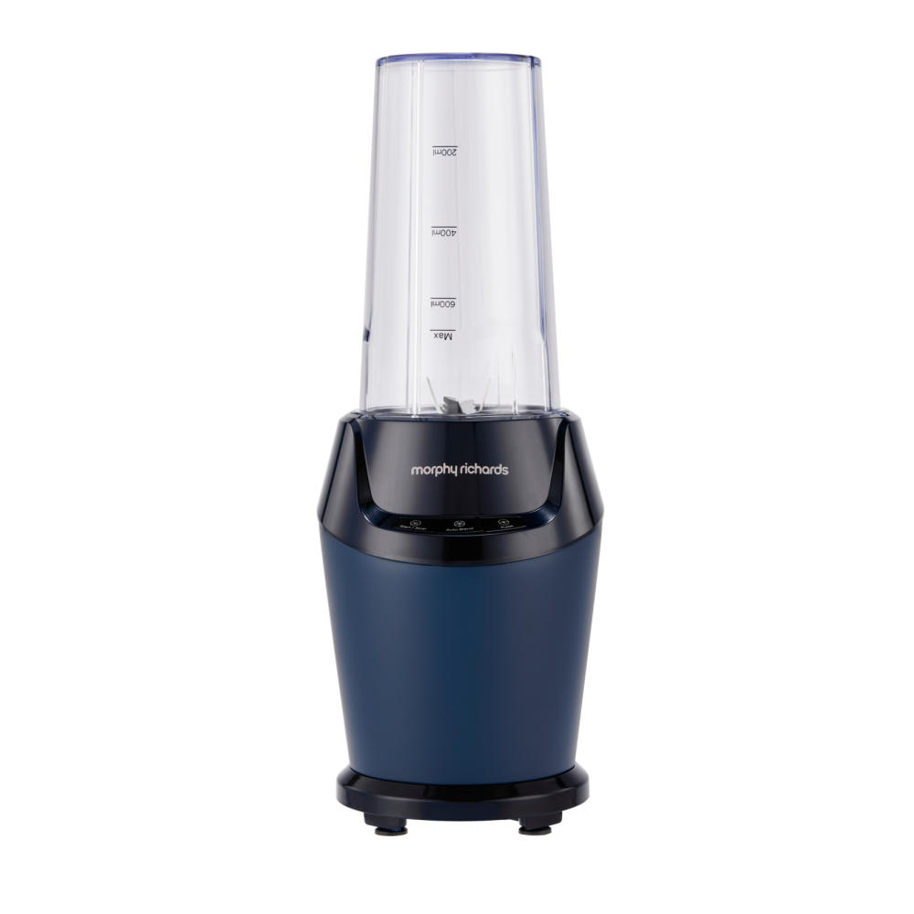 Morphy Richards Super Blender Muc-bks2v 1000 W, 2 Bols 700/500 Ml, 3 Modes, Bleu Midnight