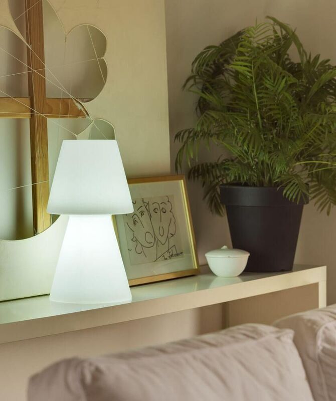 [neuwertig] B-ware Newgarden Tischleuchte Lola Led Akku Rgbw 45cm Dimmbar Lampe Leuchte Modern