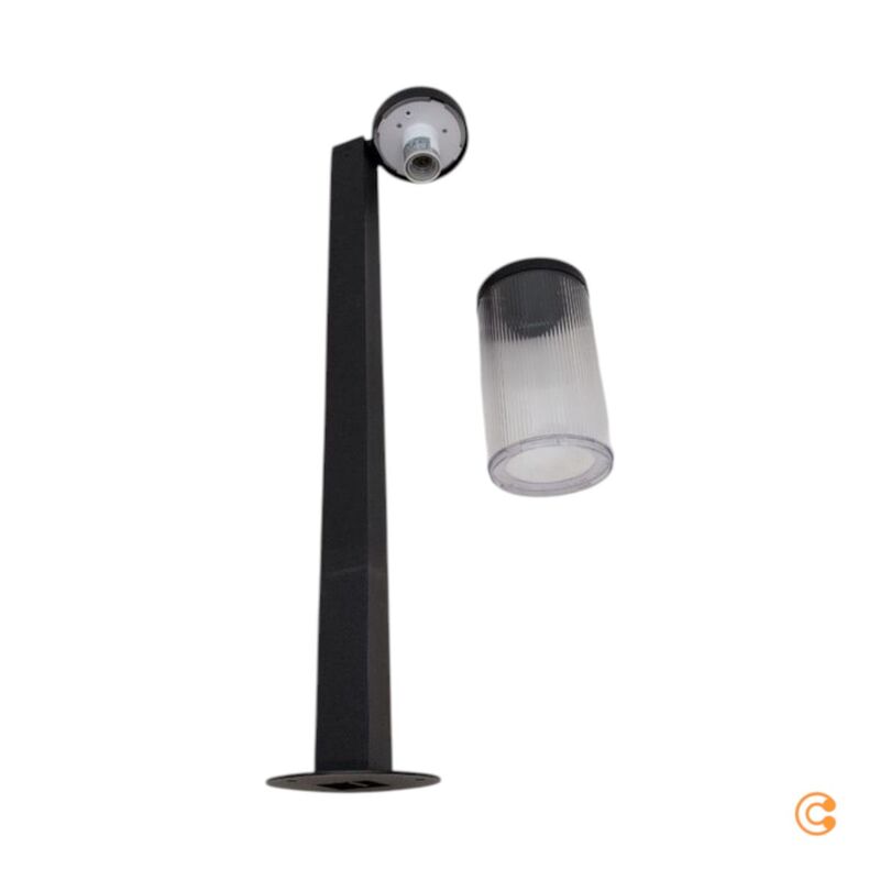 [gebraucht] B-ware Nordlux Wegeleuchte Gartenlampe Coupar Led Pollerleuchte Dimmbar Schwarz 80cm