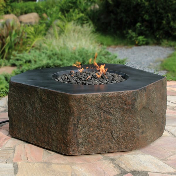 Gasfeuerstelle 'dukono' In Basalt-optik - Elementi