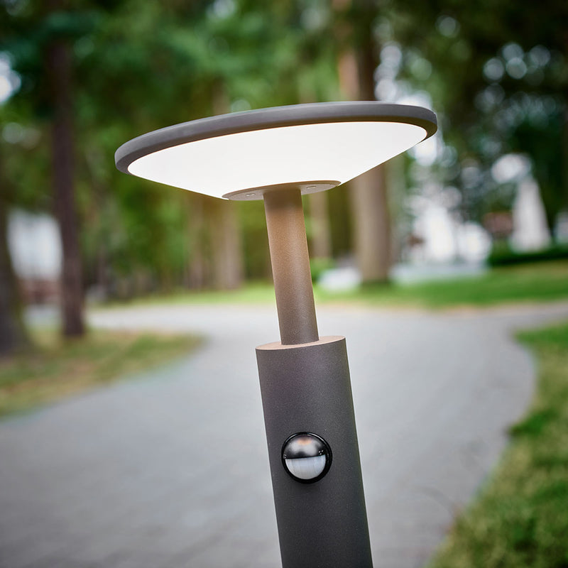 [gebraucht] B-ware Lucande Wegeleuchte Fenia Led Gartenlampe Pollerleuchte Anthrazit 60cm Ip54