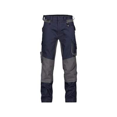 Dynax Women Arbeitshose Nachtblau/anthrazitgrau 36 245g