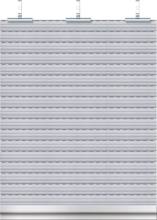 Schellenberg Rollladenpanzer Komplett Set Für System Maxi 120 X 140 Cm Grau