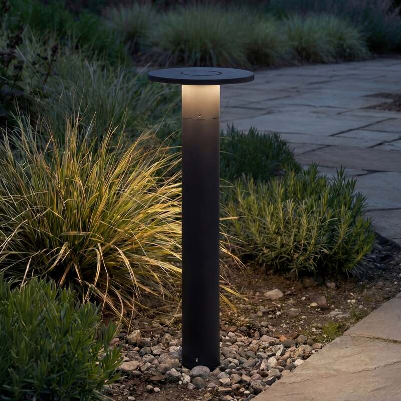 [neuwertig] B-ware Arcchio Wegeleuchte Gartenleuchte Tovio Led Pollerleuchte Anthrazit 65cm Hoch