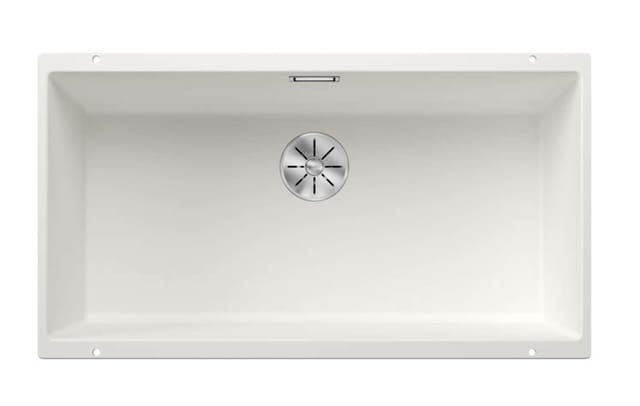 Blanco - Subline 800 - Silgranitspüle, 83x46 Cm, Infino, Weiß 523145