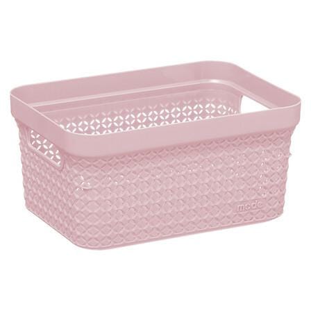 5five Simply Smart - Plastikkorb 17l Skandinavisch Rosa - 5five