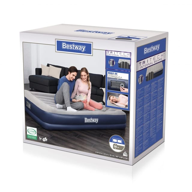 Luftbett Tritec Double Xl Lo 203 X 152 X 36 Cm Luftbett - Bestway
