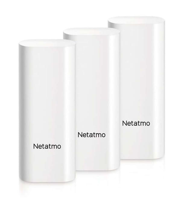Netatmo Dtg-ec Öffnungsmelder Weißer Pack Von 3