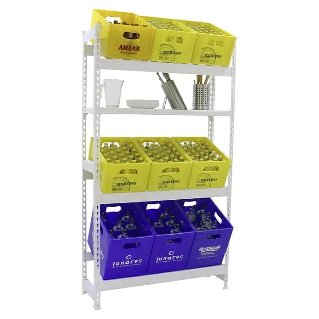 Simonrack Simonbottle Regal 3-1 In Weiß
