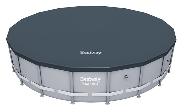 Top Copertura Piscina Con Telaio Bestway 58249 Dia Cm 488 - Salone