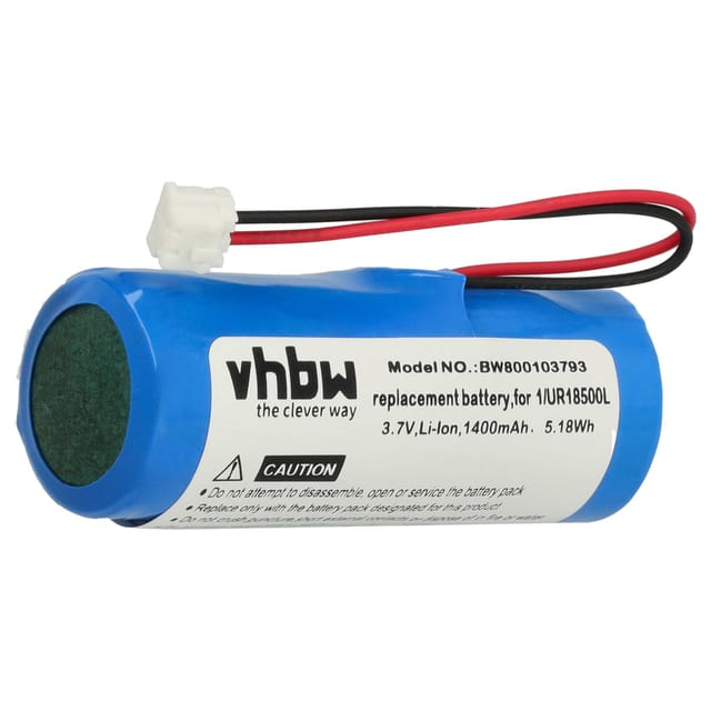 Vhbw - Akku Ersatz Für Wella 1/ur18500l, 1531582 Für Rasierer Haarschneider (1400mah, 3,7v, Li-polymer)