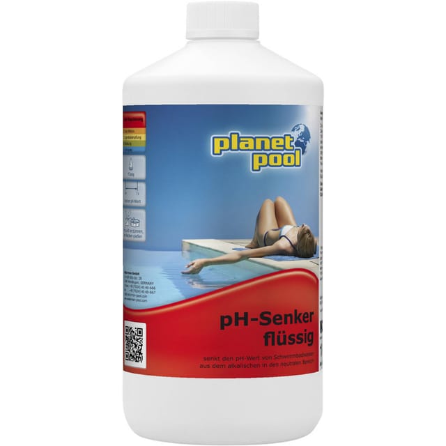 Ph-senker Flüssig - 1-10 Liter Wählbar - Planet Pool