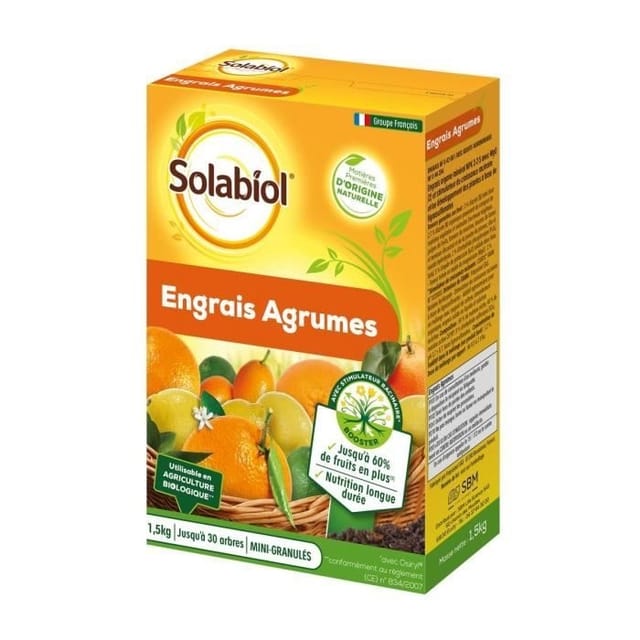 Solabiol Soagy15 Organischer Dünger Granulat 1,5 Kg