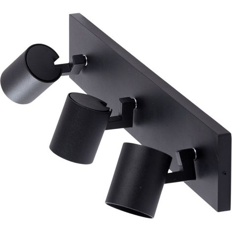 Applique Murale Led Lumiastra 3×gu10 Lump3gu10b – En Aluminium Réglable – Lumière Orientable – Pour Espaces Intérieurs