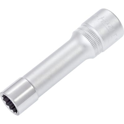 Steckschlüsseleinsatz 900tz-12 ∙ 1/2 Zoll (12,5 Mm) Vierkant Hohl ∙ Außen Doppelsechskant-tractionsprofil ∙ Sw 12 Mm