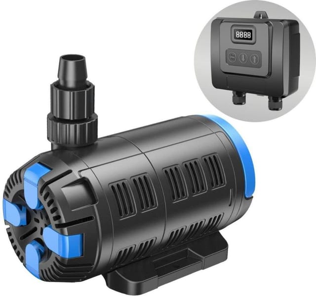 Aquaristikwelt24 - Cet-15000 Regelbare Eco Teichpumpe 37-180 Watt 7500 Bis 15000 L/h